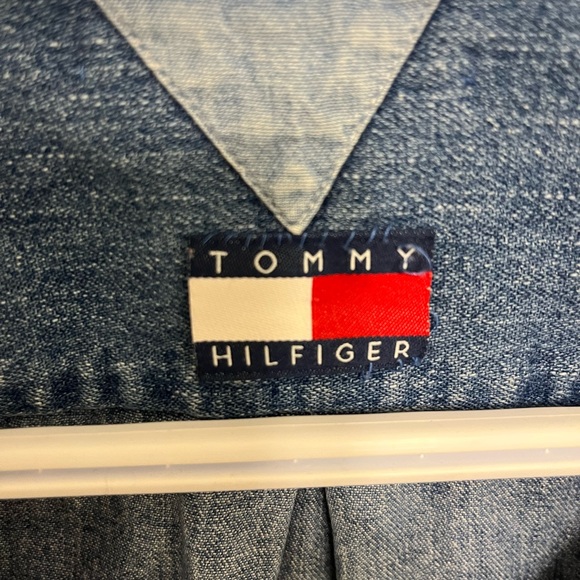 Vintage Tommy Hilfiger Denim Vest - Picture 2 of 5